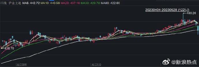 10月19日沪金期货持仓龙虎榜分析：国投安信增仓756手多单