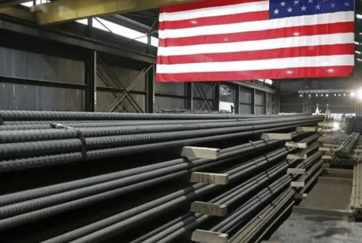 特朗普对全球钢铁加征关税 钢材市场情绪回暖