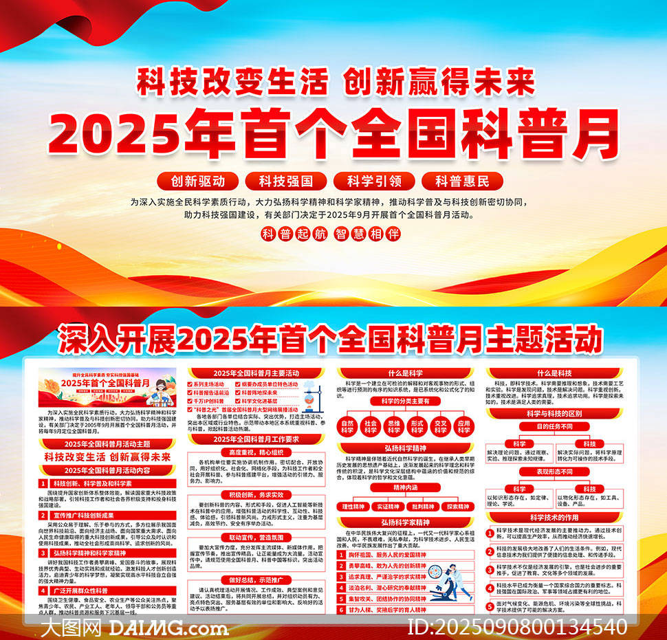 2026年全国科普月即将举办 全领域行动全地域覆盖全民参与共享