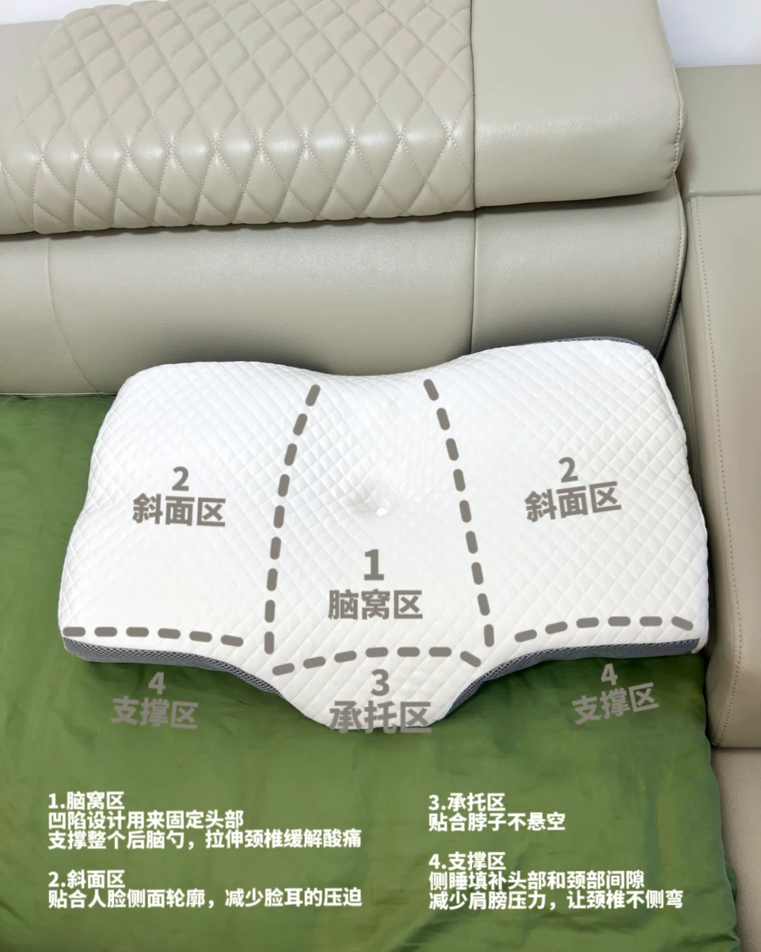 图说百科丨正确使用枕头，看看怎么躺更科学
